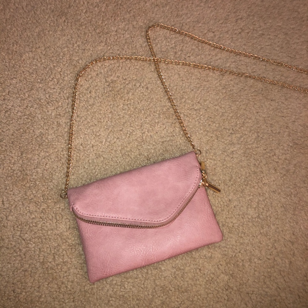 ⚡️FLASH SALE⚡️ Pink Envelope Cross Body Clutch